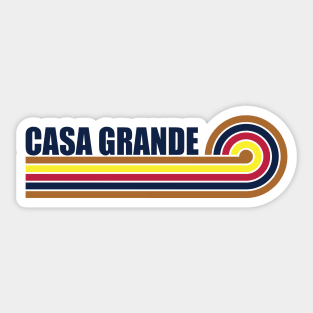 Casa Grande Arizona horizontal sunset Sticker